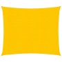 Vela Parasole 160 g/m² Quadrata Giallo 4x4 m in HDPE