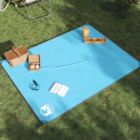 Tovaglia da Picnic con Picchetti Blu 205x155 cm