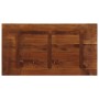 Piano Tavolo 120x70x2,5 cm Rettangolare in Massello di Recupero