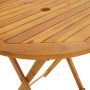 Set da Bistrot 3pz Antracite in Tessuto e Legno Massello