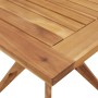 Set da Pranzo per Giardino 3 pz in Legno Massello di Acacia