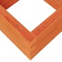 Fioriera Giardino Marrone Cera 40x40x23 cm Legno Massello Pino