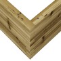 Fioriera da Giardino 60x60x45,5 cm in Legno di Pino Impregnato