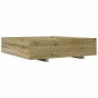 Fioriera da Giardino 100x100x26,5 cm Legno di Pino Impregnato