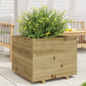 Fioriera da Giardino 60x60x49,5 cm in Legno di Pino Impregnato