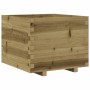 Fioriera da Giardino 60x60x49,5 cm in Legno di Pino Impregnato