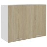 Mobile Pensile Rovere Sonoma 80x31x60 cm in Legno Multistrato