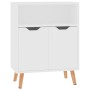 Credenza Bianca 60x30x72 cm in Legno Multistrato