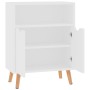 Credenza Bianca 60x30x72 cm in Legno Multistrato