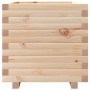 Fioriera da Giardino 50x50x49,5 cm in Legno Massello di Pino