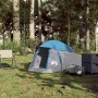 Tenda da Campeggio a Cupola per 1 Persona Blu Impermeabile