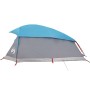 Tenda da Campeggio a Cupola per 1 Persona Blu Impermeabile