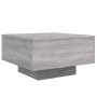 Tavolino da Salotto Grigio Sonoma 55x55x31 cm Legno Multistrato