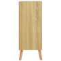 Credenza Rovere Sonoma 60x30x72 cm in Legno Multistrato