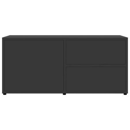 Mobile Porta TV Grigio 80x34x36 cm in Legno Multistrato