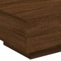 Tavolino da Salotto Rovere Marrone 55x55x31cm Legno Multistrato