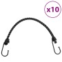 Corde Elastiche con Strisce Riflettenti e Ganci 10 pz 46 cm