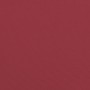 Cuscino per Panca Rosso Vino 200x50x3 cm in Tessuto Oxford