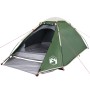 Tenda da Campeggio a Cupola per 4 Persone Verde Impermeabile