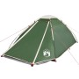 Tenda da Campeggio a Cupola per 4 Persone Verde Impermeabile