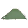 Tenda da Campeggio a Cupola per 4 Persone Verde Impermeabile