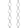 Zanzariera da Porta a Catena 100x212 cm in Alluminio