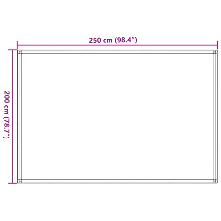 Tappeto da Tenda Sabbia 250x200 cm HDPE