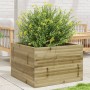 Fioriera da Giardino 70x70x46 cm in Legno di Pino Impregnato