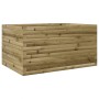 Fioriera da Giardino 90x60x46 cm in Legno di Pino Impregnato