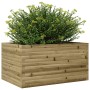 Fioriera da Giardino 90x60x46 cm in Legno di Pino Impregnato