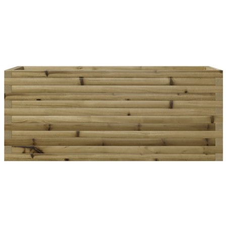 Fioriera da Giardino 110x40x46 cm in Legno di Pino Impregnato