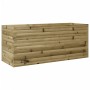 Fioriera da Giardino 110x40x46 cm in Legno di Pino Impregnato