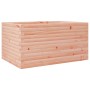 Fioriera da Giardino 90x60x46 cm in Legno Massello di Douglas