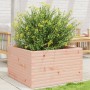 Fioriera da Giardino 80x80x46 cm in Legno Massello di Douglas