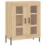 Credenza Rovere Sonoma 69,5x34x180 cm in Legno Multistrato