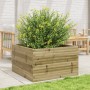 Fioriera da Giardino 80x80x46 cm in Legno di Pino Impregnato