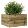 Fioriera da Giardino 80x80x46 cm in Legno di Pino Impregnato