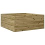 Fioriera da Giardino 110x110x46 cm in Legno di Pino Impregnato