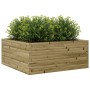 Fioriera da Giardino 110x110x46 cm in Legno di Pino Impregnato