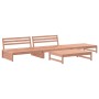 Set Divani Giardino 4 pz con Cuscini Legno Massello di Douglas