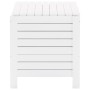 Contenitore con Coperchio RANA Bianco 80x49x54 cm Massello Pino