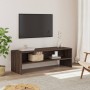 Mobile TV Rovere Marrone 120x40x40 cm in Legno Multistrato