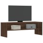 Mobile TV Rovere Marrone 120x40x40 cm in Legno Multistrato