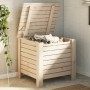 Contenitore con Coperchio RANA 60x49x54 cm Legno Massello Pino