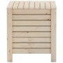 Contenitore con Coperchio RANA 60x49x54 cm Legno Massello Pino