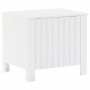 Contenitore con Coperchio RANA Bianco 60x49x54 cm Massello Pino