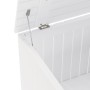 Contenitore con Coperchio RANA Bianco 60x49x54 cm Massello Pino