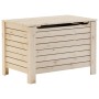 Contenitore con Coperchio RANA 80x49x54 cm Legno Massello Pino