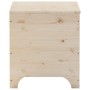 Contenitore con Coperchio RANA 60x49x54 cm Legno Massello Pino