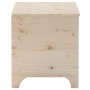 Contenitore con Coperchio RANA 80x49x54 cm Legno Massello Pino